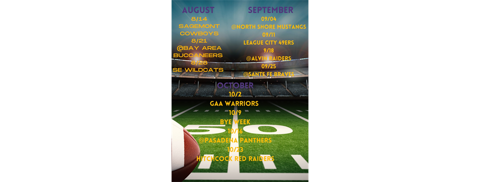 Game Schedule 2021